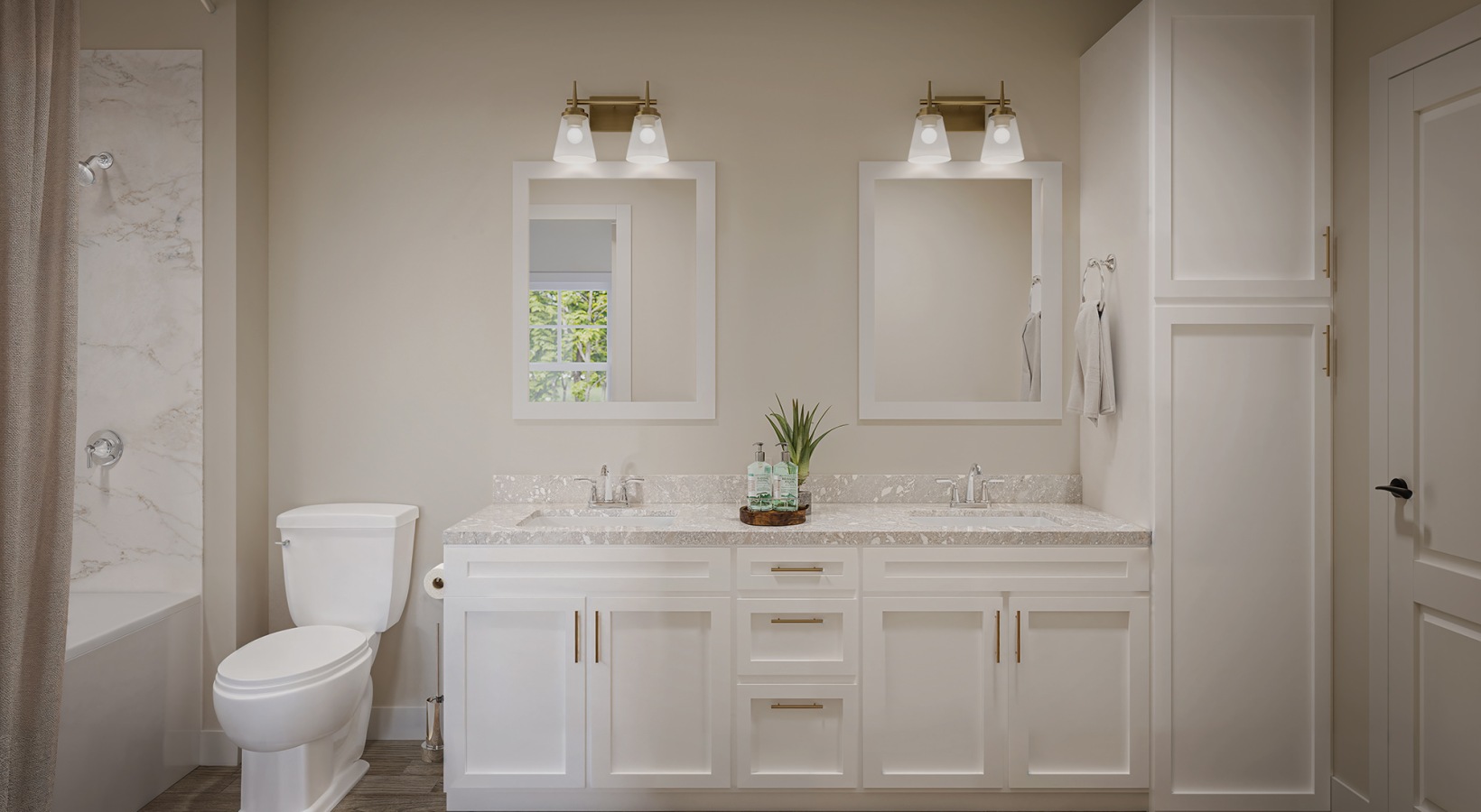 Spacious bathrooms to suit your needs